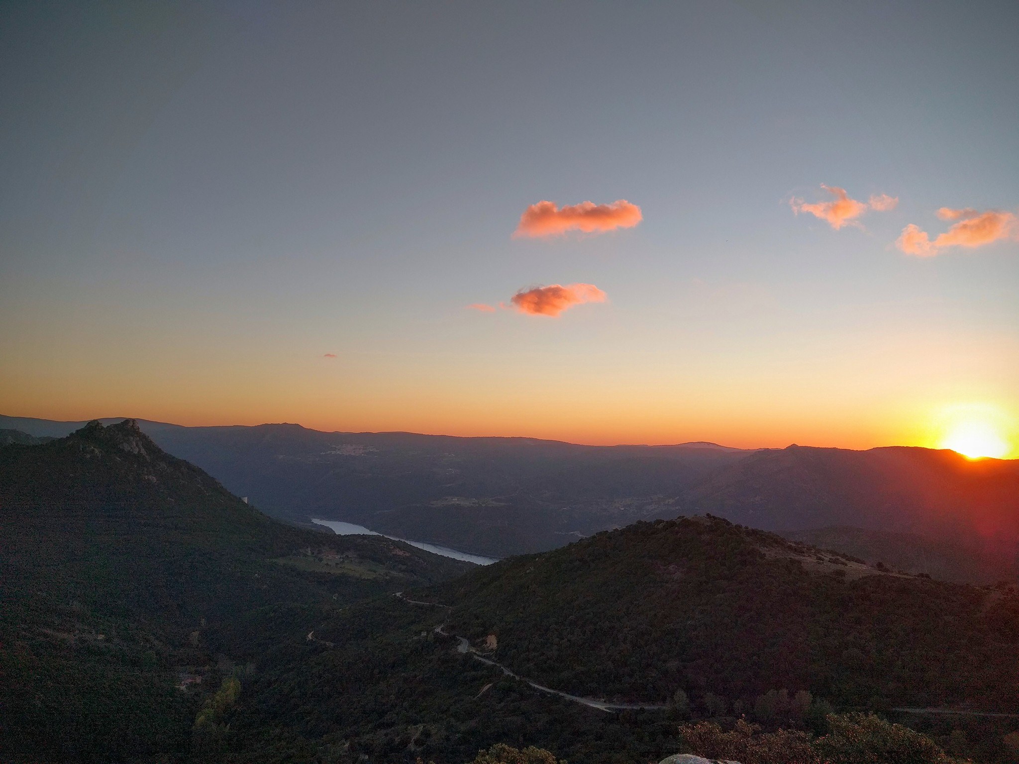 TRAMONTO A SA PUNTA MANNA OLLOLAI